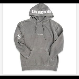 Gray Call Her Daddy Unwell Hoodie